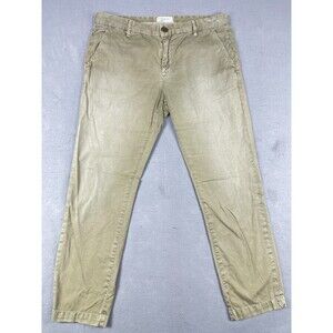 Current Elliott Pants Women's Size 30 The Buddy Trouser Vintage Army Green Fade